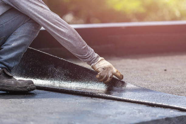 Professional Crawl Space Encapsulation technician working in Moorestown, NJ